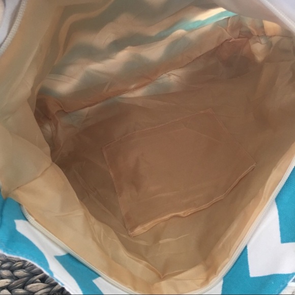 NEW! 2 left! Retro Travel/Beach/Farmers Market Canvas Tote Bag Red Pink Shopping - Picture 4 of 6